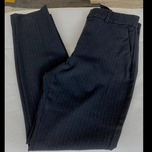 H&M Charcoal Grey Pinstripe Pants